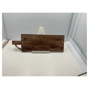 Handmade Wood Cutting Board with Handle, Rectangular